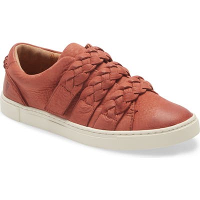 Frye Ivy Braid Strap Sneaker, Red