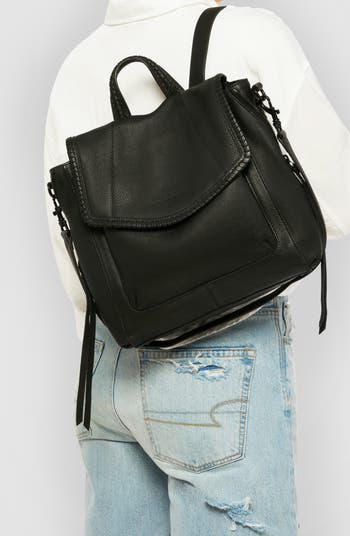 Aimee Kestenberg  All For Love Convertible Backpack Black Croco