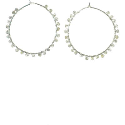 Nashelle Cascade Hoop Earrings