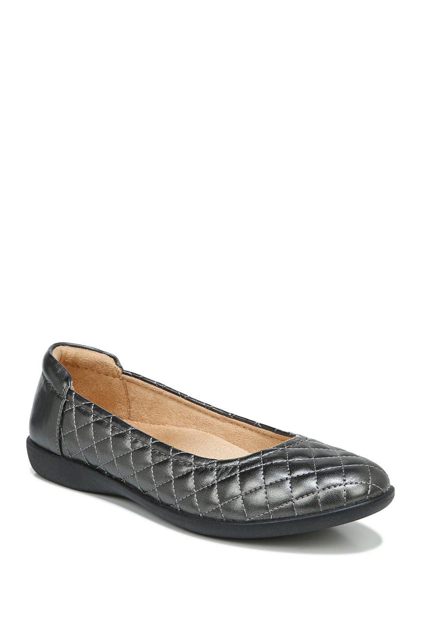Naturalizer Flexy 5 Leather Flat Wide Width Available Nordstrom Rack