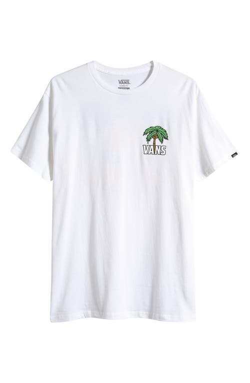Vans Down Time Graphic T-shirt In White