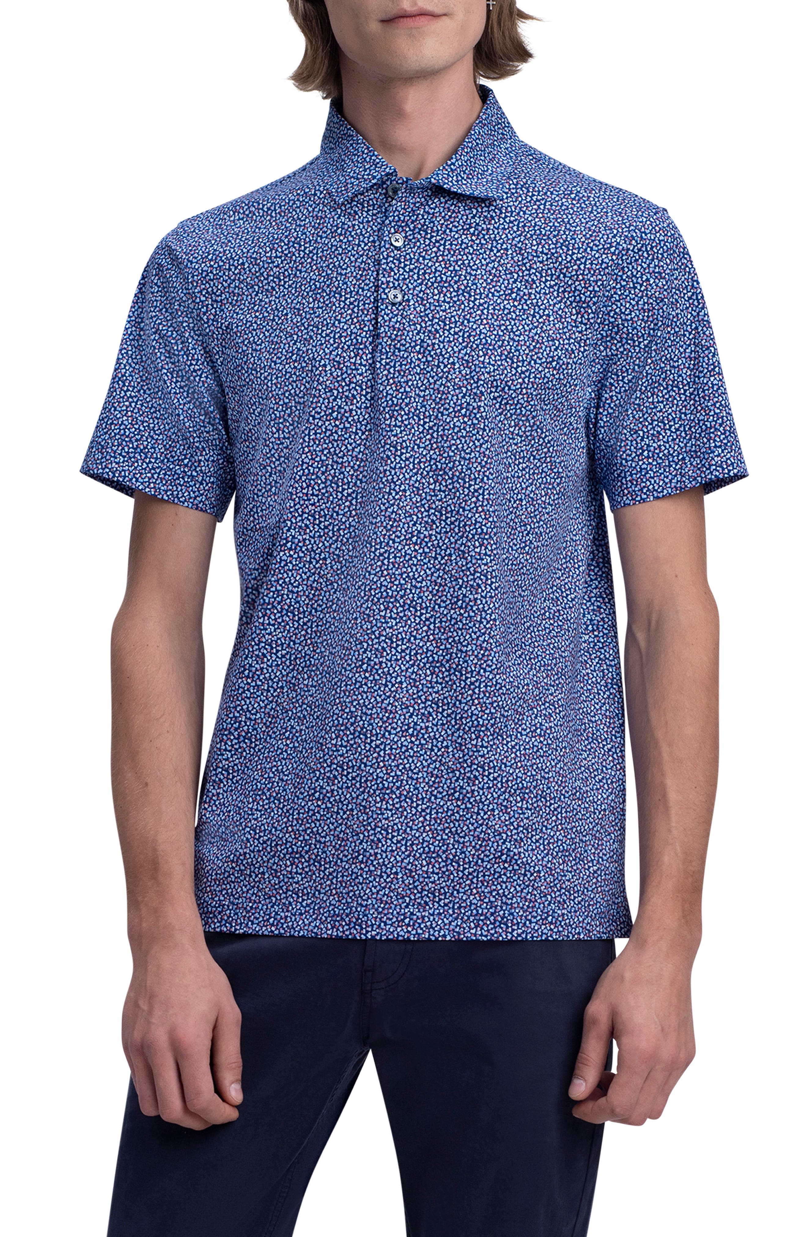 bugatchi short sleeve polo