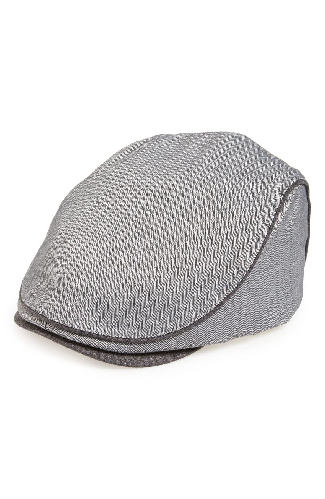 Ted Baker London Herringbone Flat Driving Cap Nordstrom