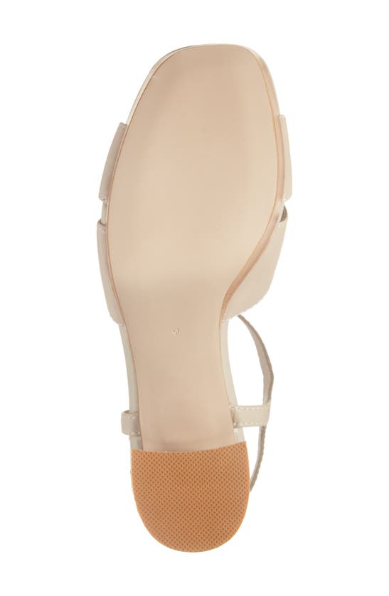 Shop Jeffrey Campbell Seraphin Ankle Strap Platform Sandal In Cream Tan Stack