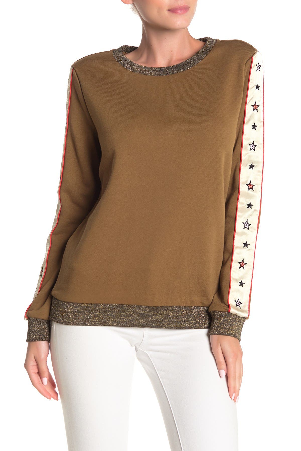 scotch and soda embroidered sweatshirt