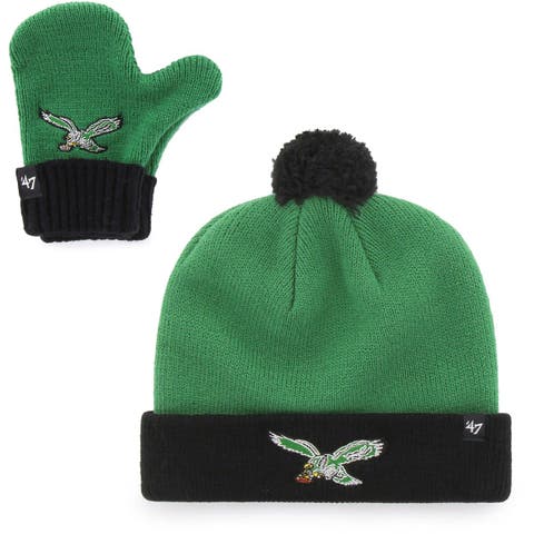 Women's '47 Leopard Cleveland Cavaliers Rosette Cuffed Knit Hat with Pom
