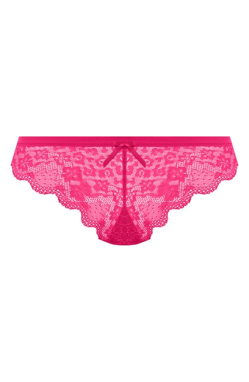 Shop Freya Fancies Brazilian Panties In Hot Pink