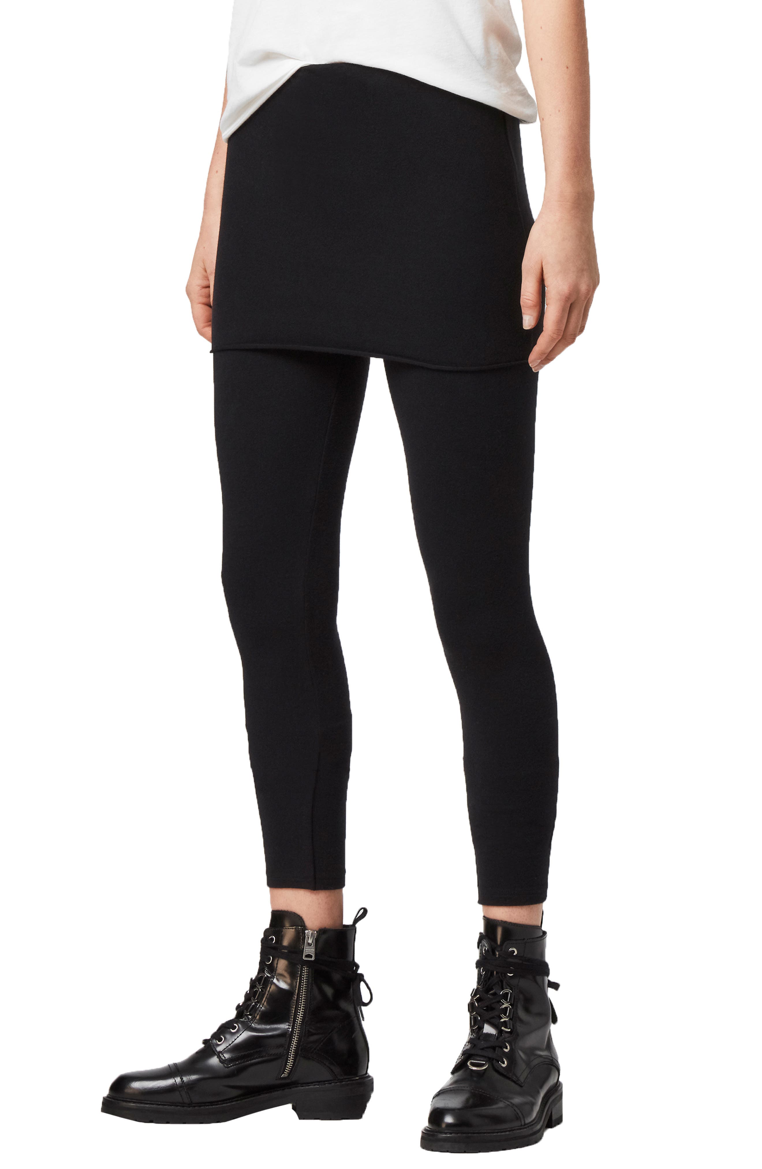 spanx skirted leggings