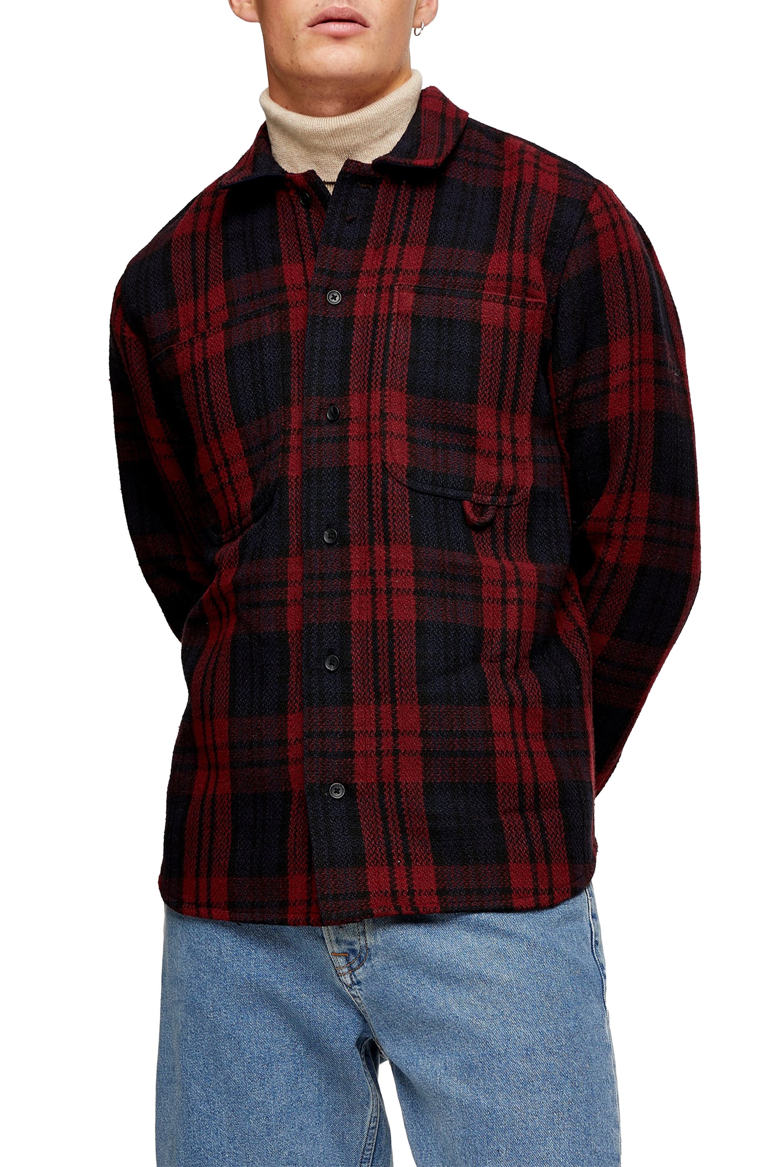 levi's men's limited collection split pattern work shirt