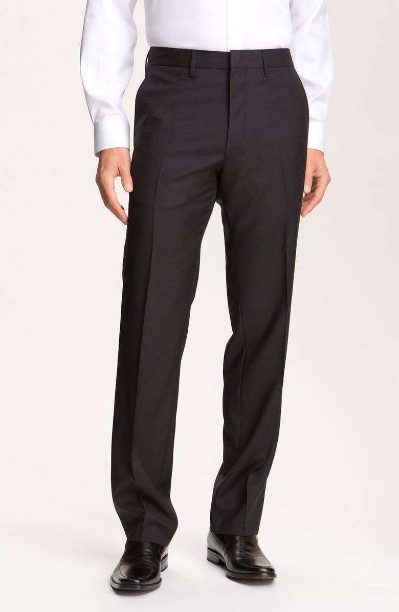 BOSS Black 'Cagan Comfort Fit' Linen Blend Pants | Nordstrom