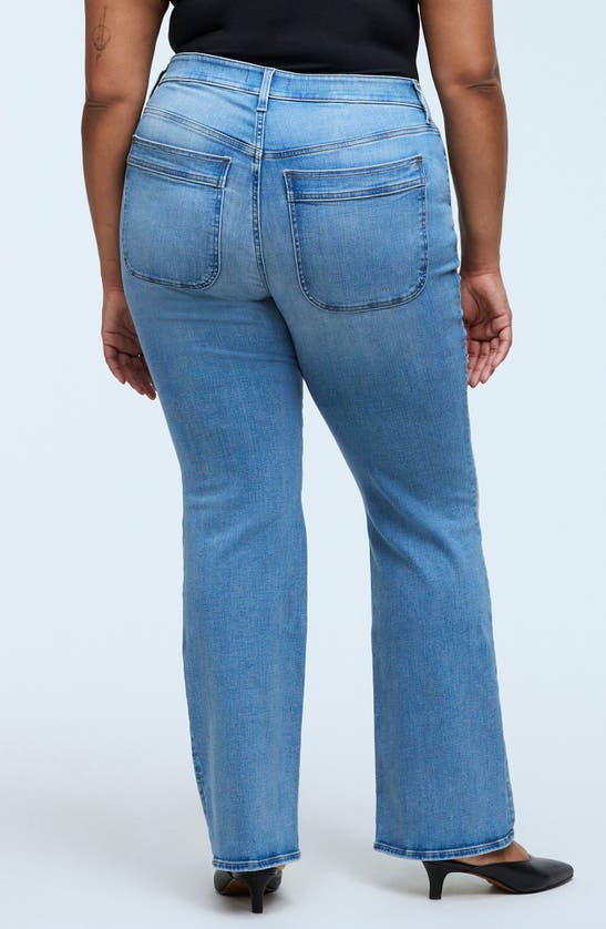 Shop Madewell Kick Out Crease Edition Jeans In Merrigan Wash