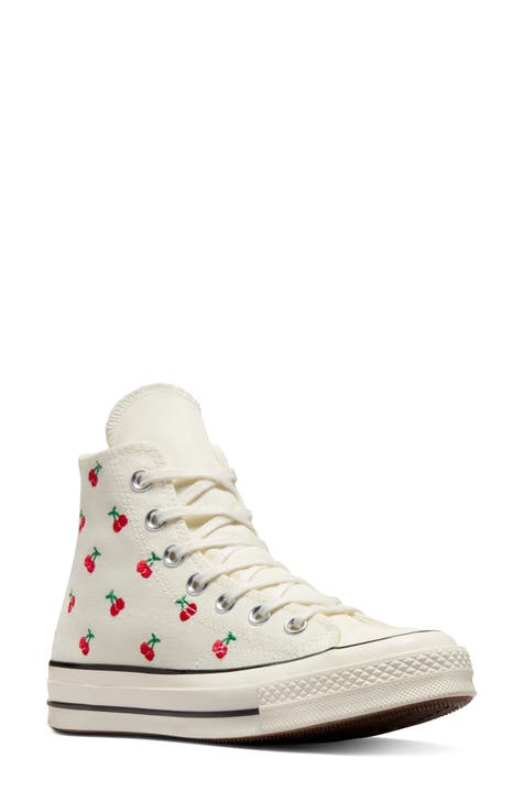 Chuck Taylor® All Star® 70 Embroidered High Top Sneaker (Women)