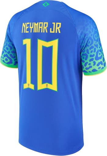Nike Brazil Neymar Jr. Home Jersey 22/23 w/ World Cup 2022 Patches (Dy -  Soccer Wearhouse