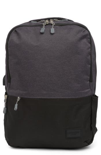 Duchamp Colorblock Backpack In Black/charcoal