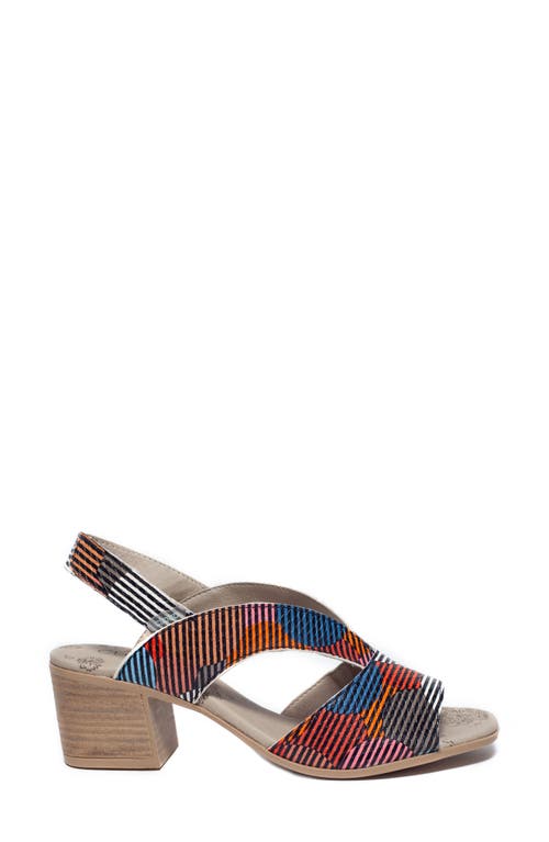 Shop Cloud Stella Block Heel Sandal In Caracat