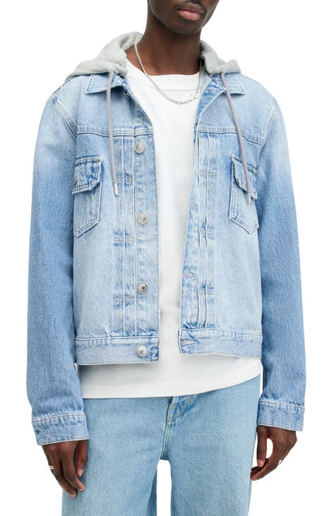 Men s AllSaints Jean Jackets Nordstrom