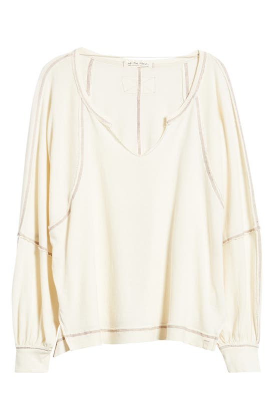 Shop Free People Wish I Knew Cotton Top In Ivory
