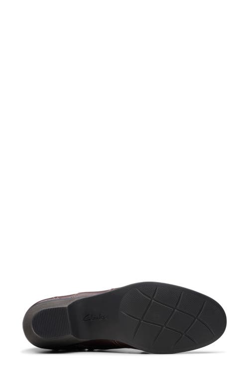 Clarks Women's Collection Emily 2 Opal Boots In Dark Brown Leather