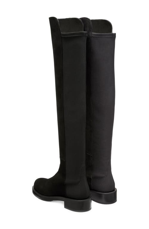 Stuart Weitzman 5050 Bold 35mm Leather Boot In Black