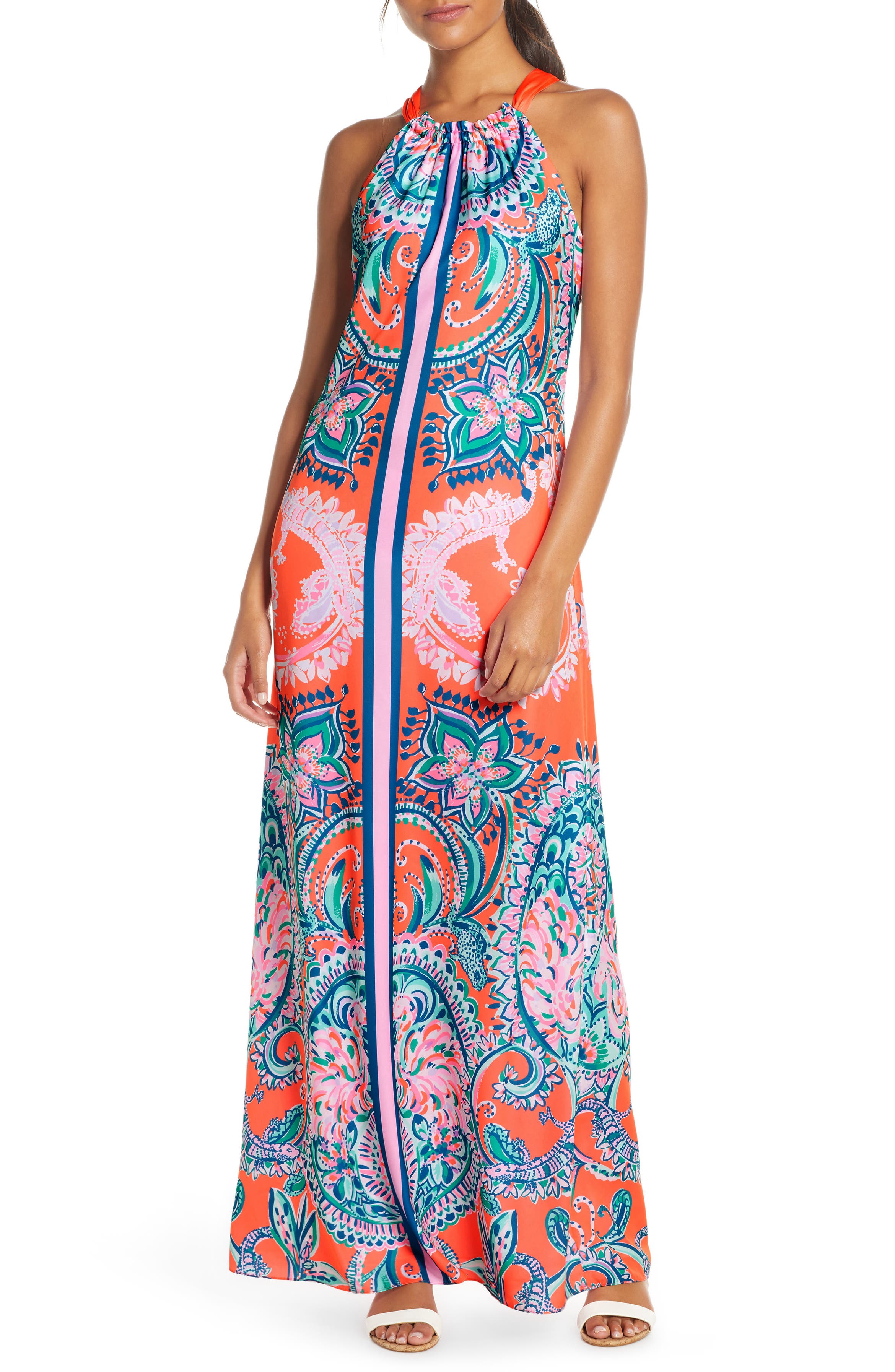 Lilly Pulitzer® Hollyn Back Tie Maxi Dress | Nordstrom