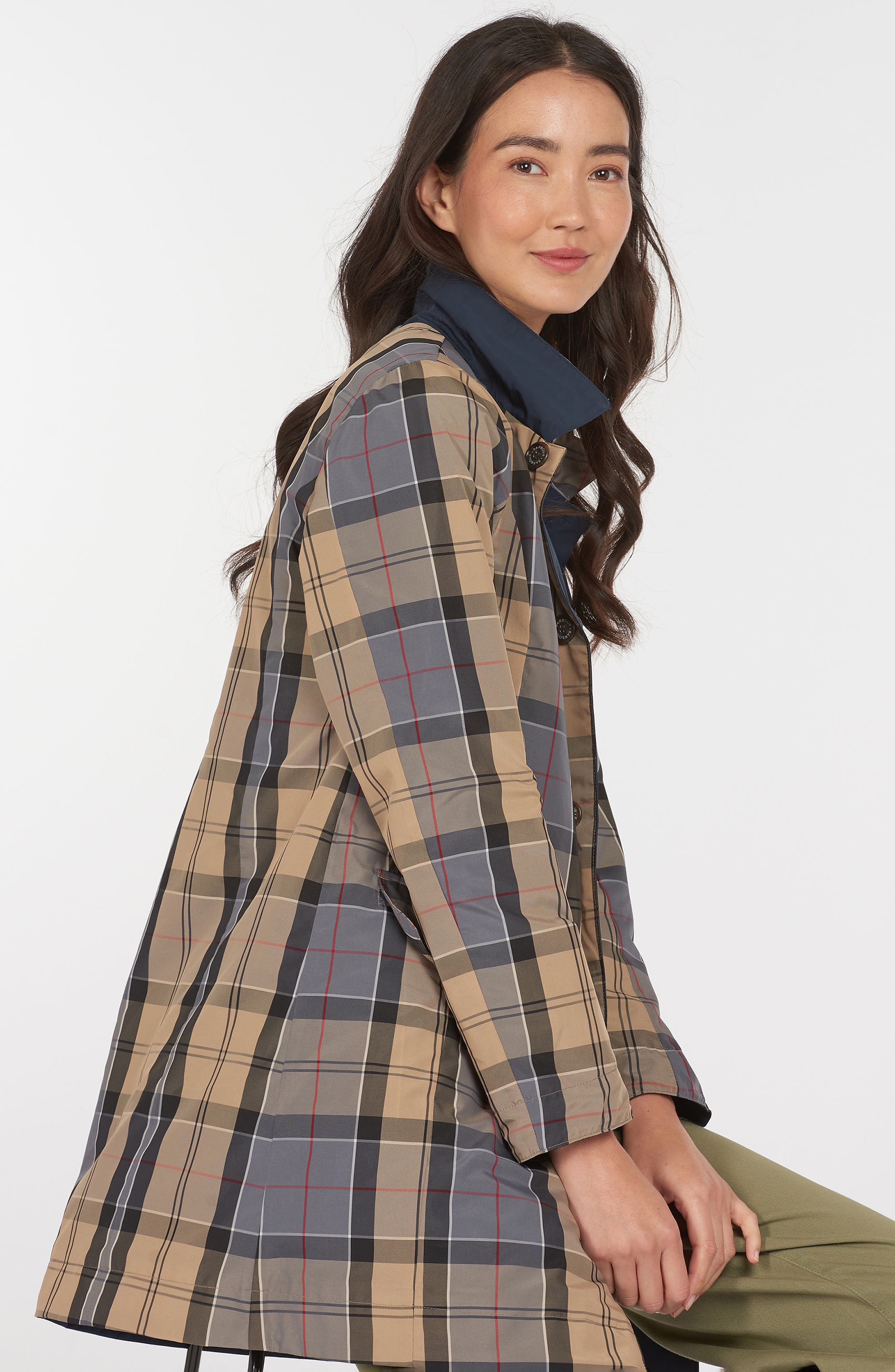 Barbour Babbity Reversible Rain Jacket Nordstrom