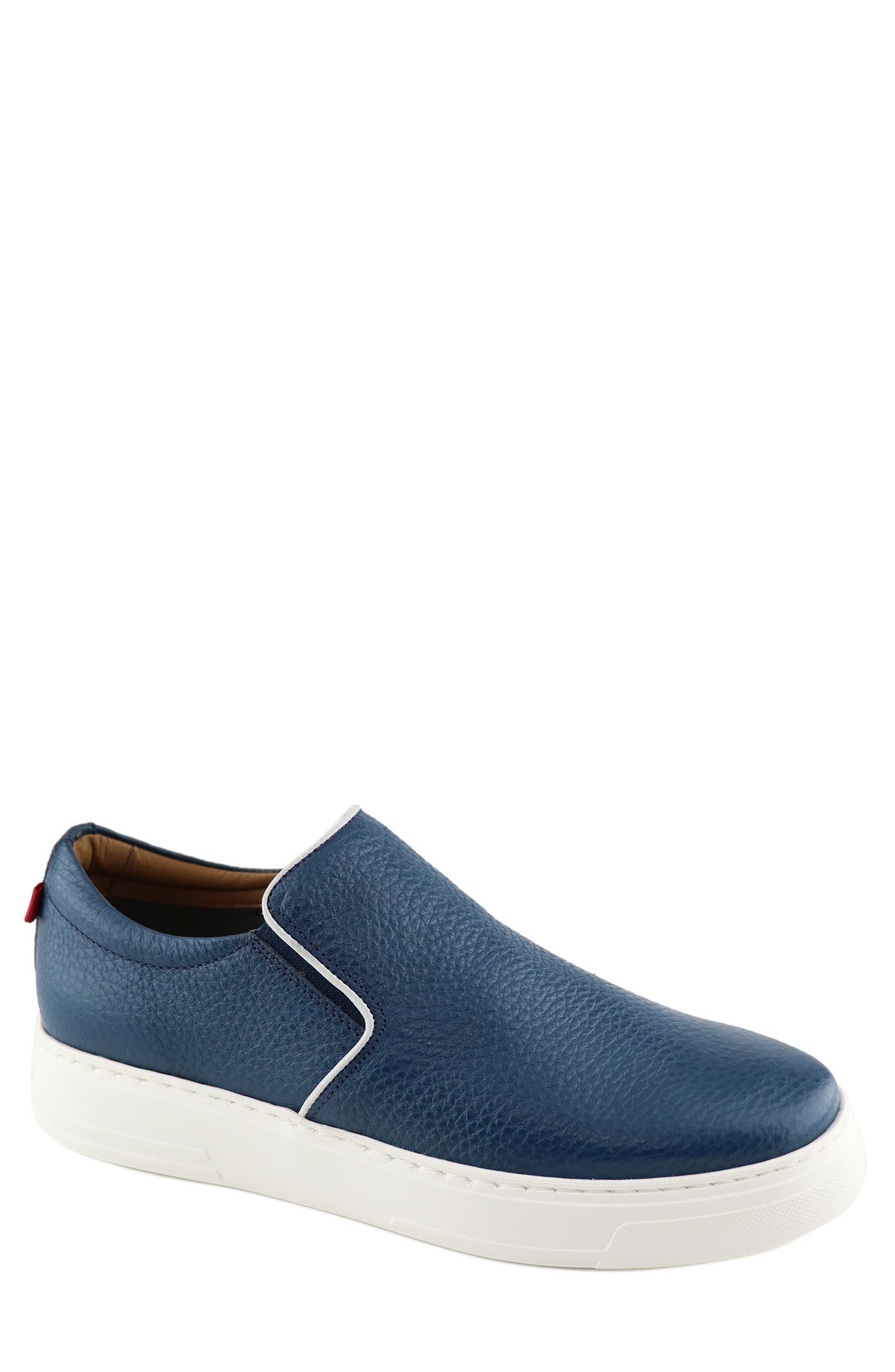 MARC JOSEPH NEW YORK Mens Casual Confortevole In Vera Pelle