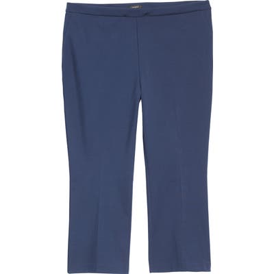Plus Size Halogen Kick Flare Ponte Knit Crop Pants