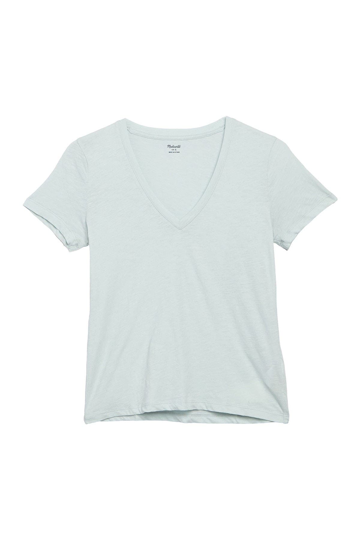 madewell v neck t shirt