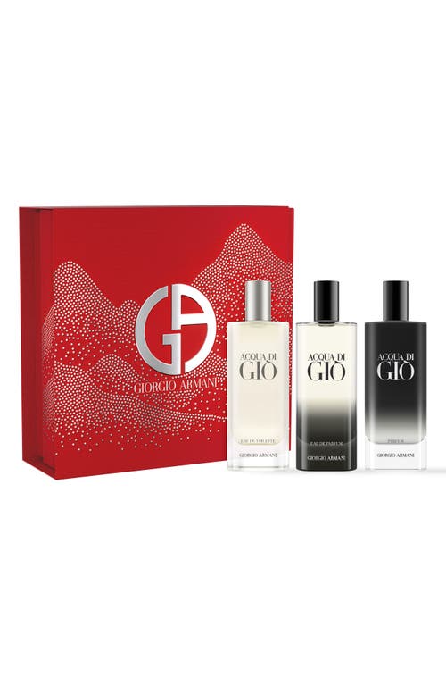 Armani Collezioni Armani Beauty Acqua Di Gio 3-piece Fragrance Gift Set $110 Value In No Color