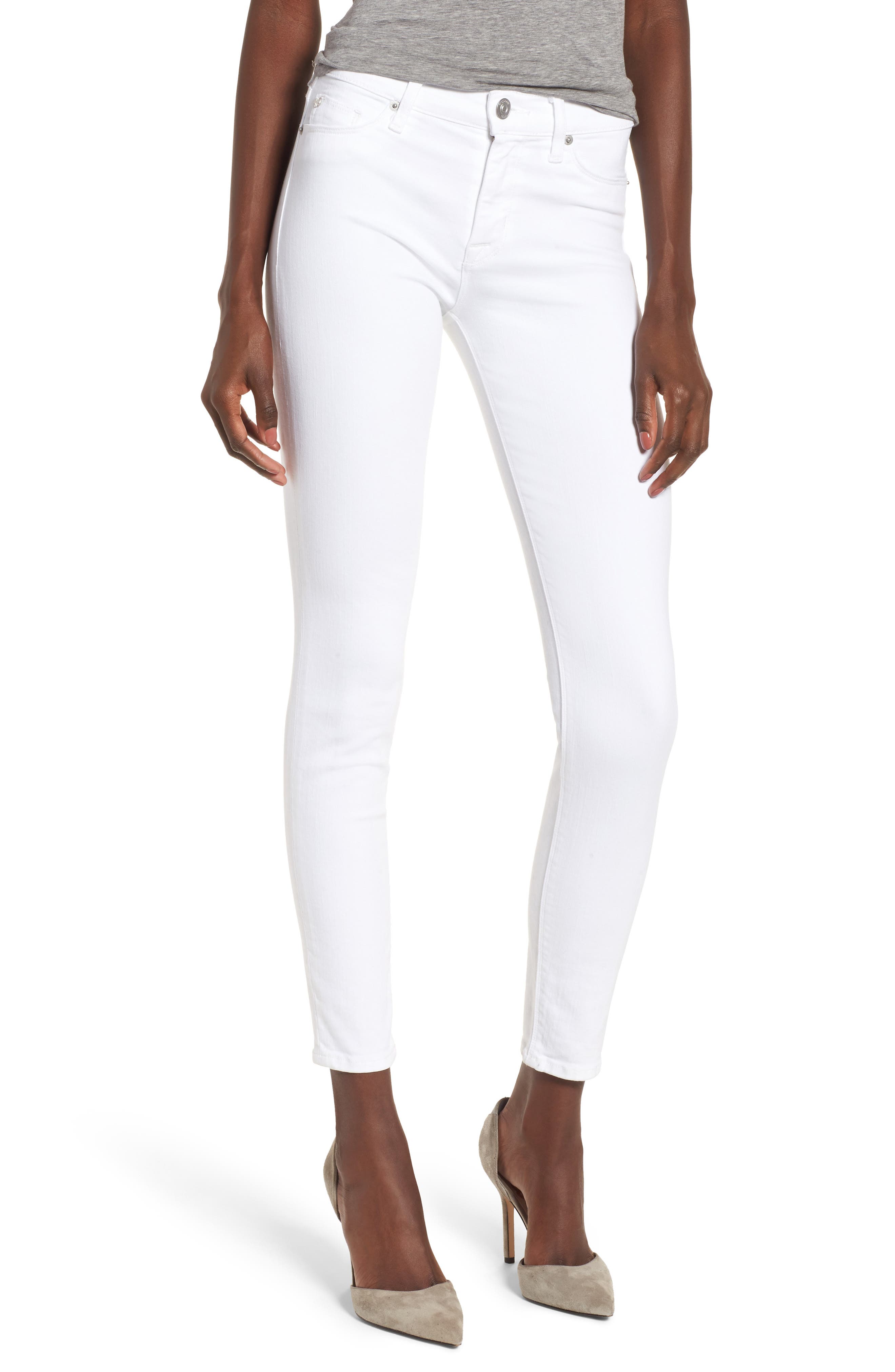 hudson nico white jeans