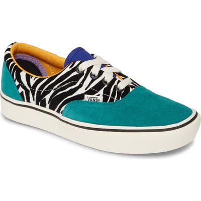Vans Comfycush Era Sneaker- Blue/green