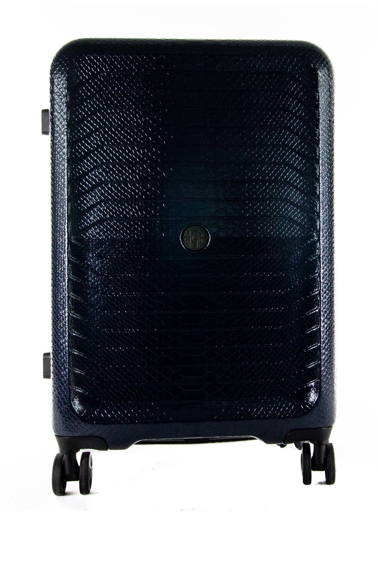 Roberto Cavalli Python Embossed 20" Expandable Hardside Spinner Suitcase Nordstrom Rack