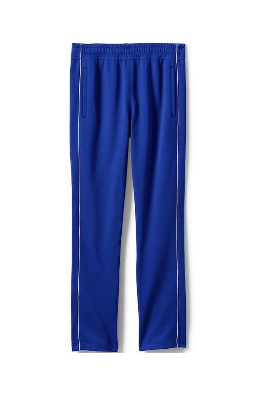 Lands' End School Uniform Active Track Pants In Cobalt