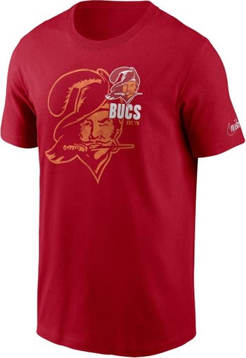 Nike Men's Nike Red Tampa Bay Buccaneers Logo Essential T-Shirt