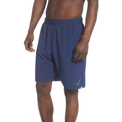 Nike Geo Emboss Volley Shorts, Blue