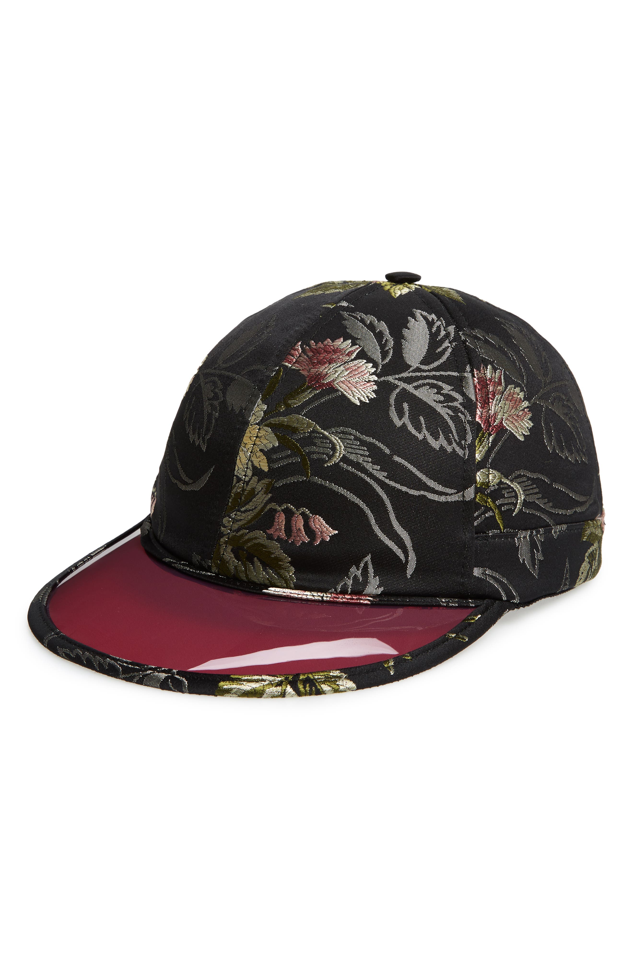 gucci hat transparent