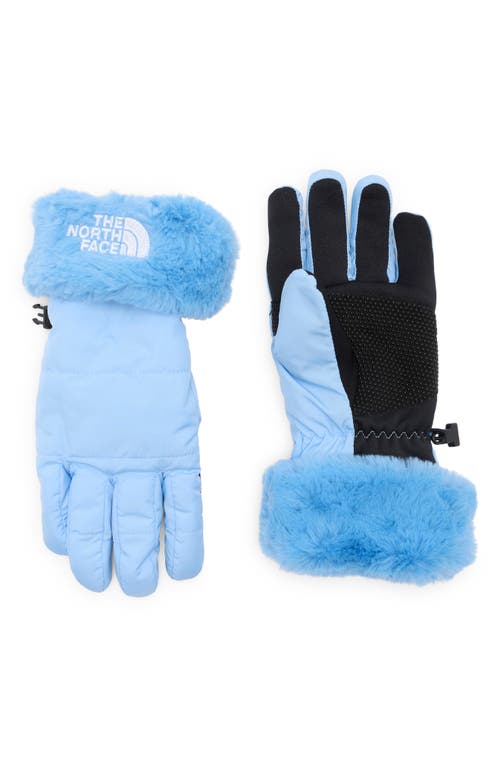 Shop The North Face Kids' Mossbud Water Repellent Gloves In Cornflower