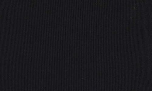 Guess Bling Embellished Cotton Rib Tank In Jet Black