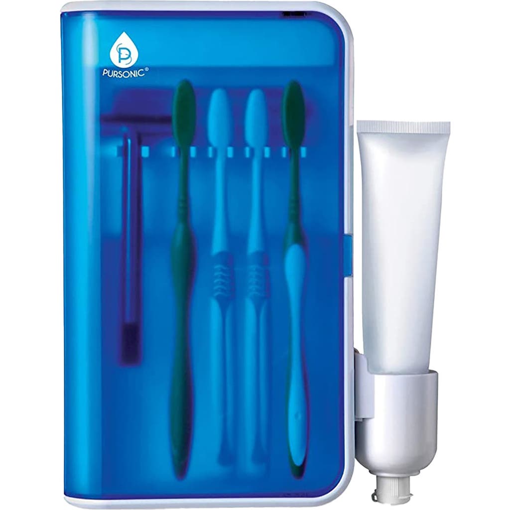 Pursonic Uv Family Toothbrush Sanitizer With Ac Adapter In Multicolor