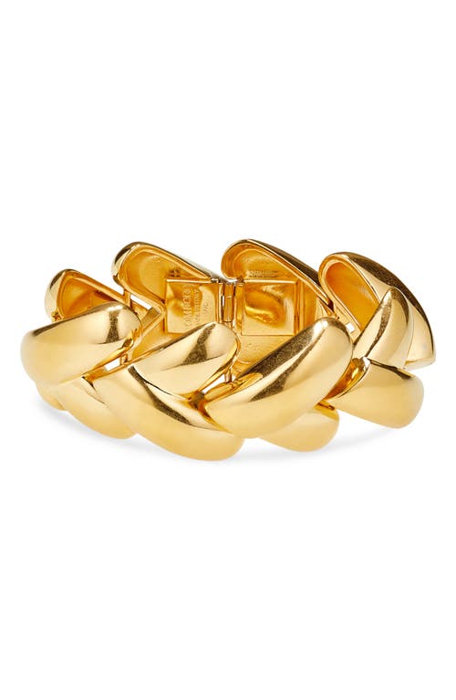 Shop Tom Ford Love Bracelet In 1y049 Vintage Gold