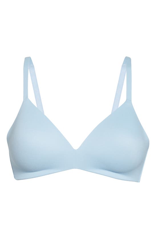 Wacoal How Perfect Wire Free T-shirt Bra In Ashley Blue