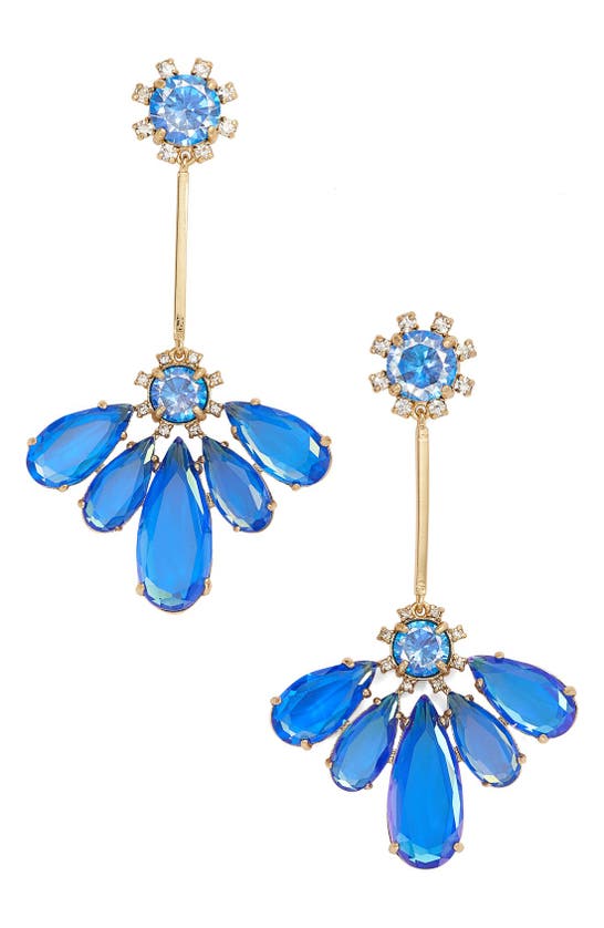 Kate Spade 'color Crush' Drop Earrings In Sapphire