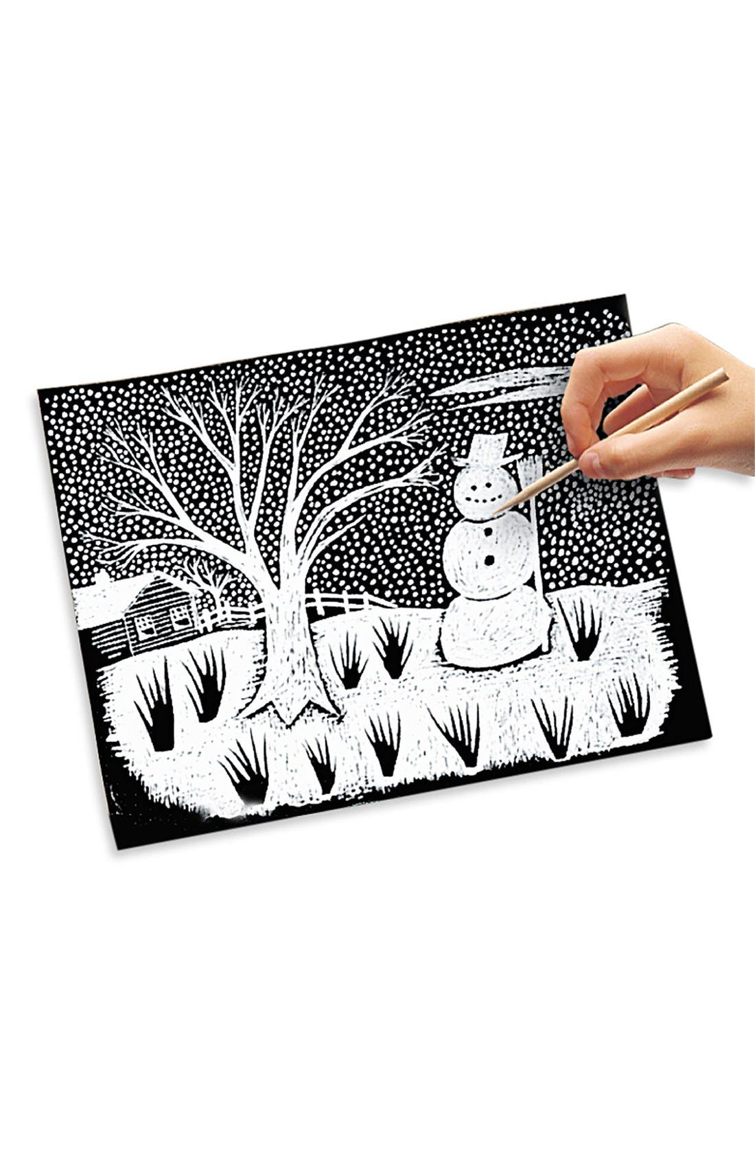 Melissa & Doug 'White' Scratch Art Paper (50 sheets) Nordstrom