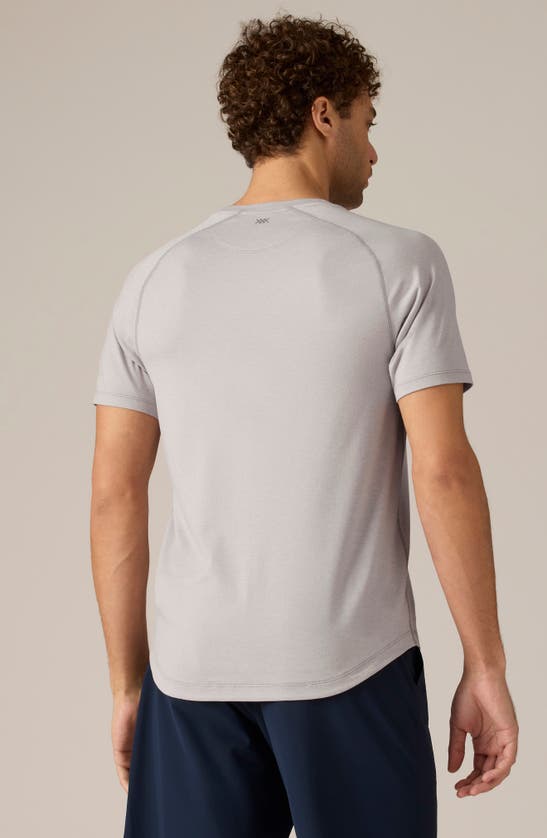 Shop Rhone Atmosphere Goldfusion® Peformance T-shirt In Dusty Blue Heather