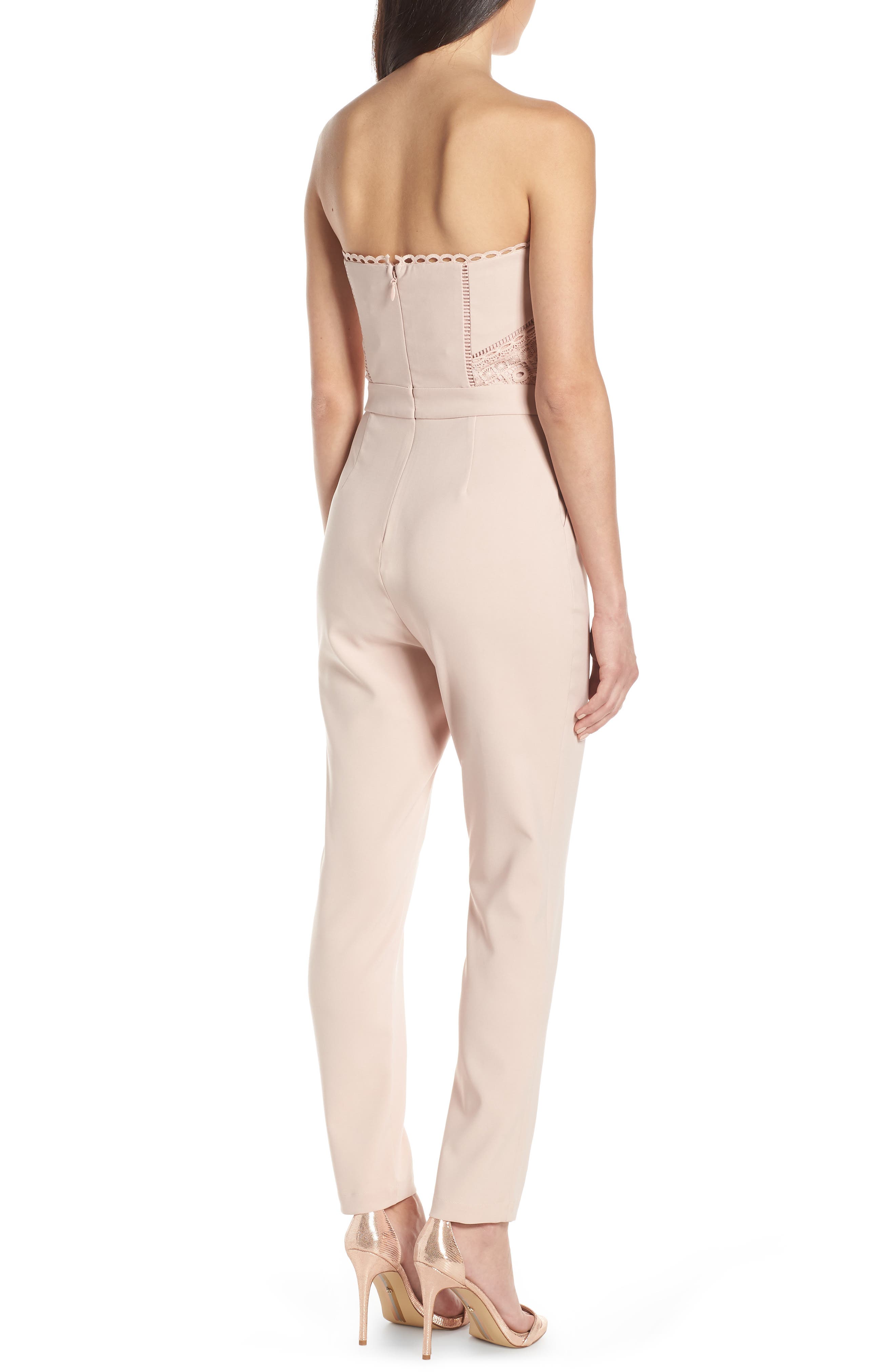 harlyn strapless jumpsuit