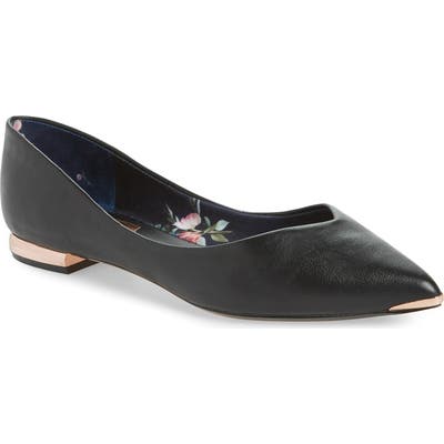 Ted Baker London Grasce Flat, Black