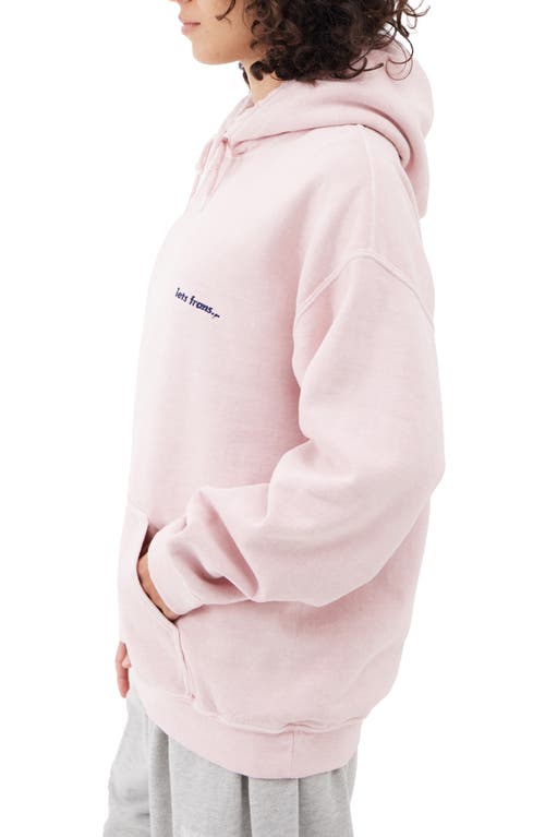 Shop Iets Frans Embroidered Hoodie In Pink