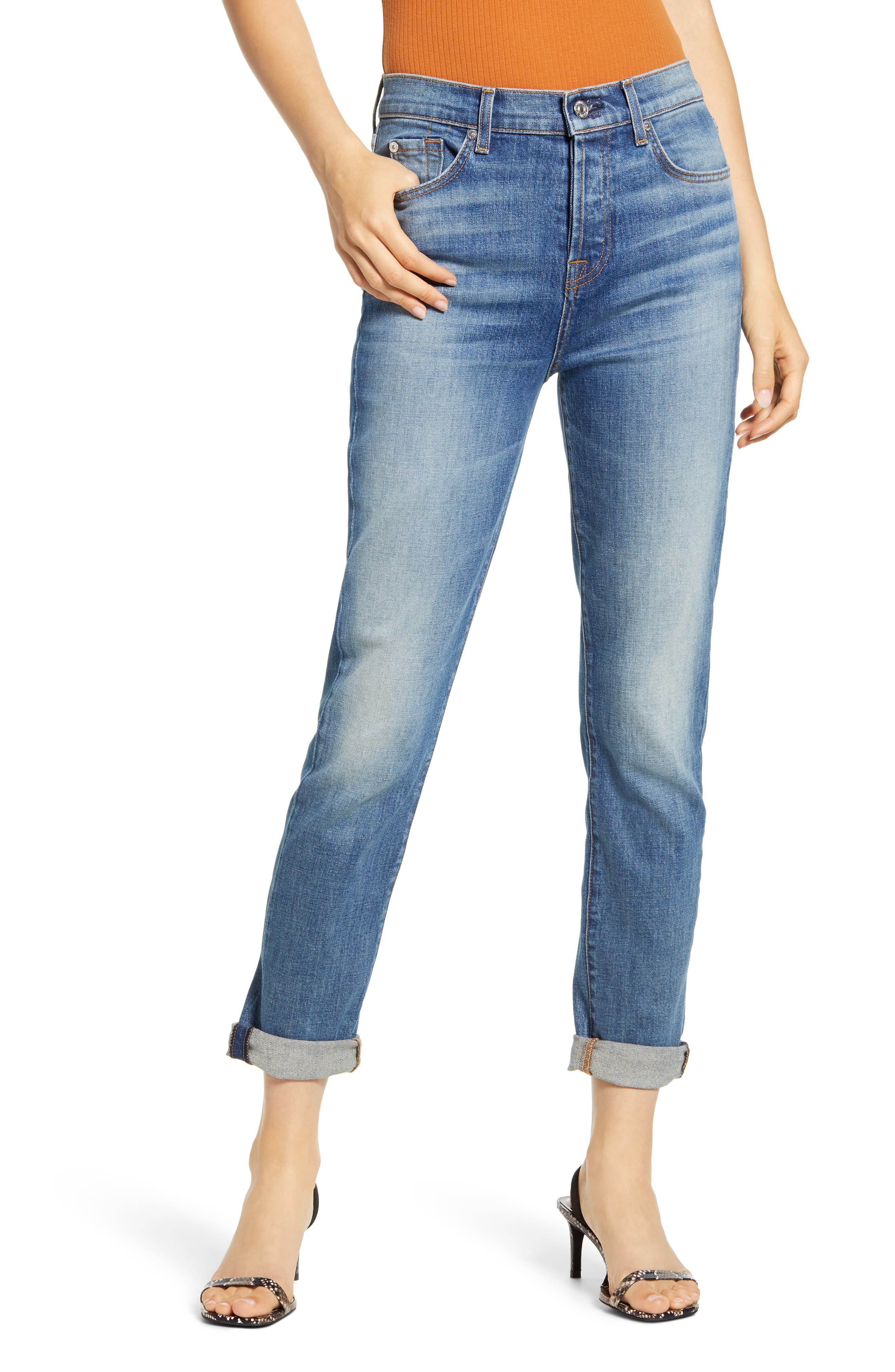 7 for all mankind high waist josefina