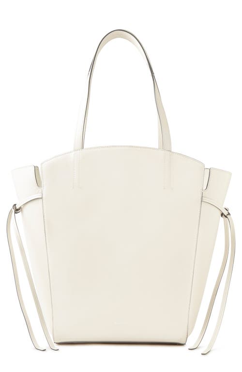 Mulberry Clovelly Calfskin Leather Tote in Eggshell at Nordstrom