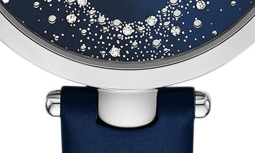 Shop Kate Spade New York Holland Leather Strap Watch, 34mm In Navy